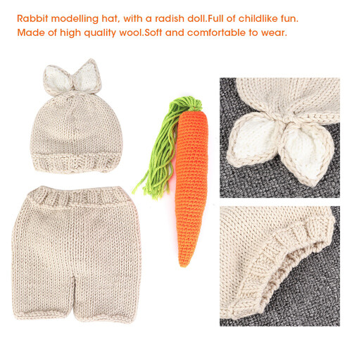 Baby Bunny Photography Prop Set