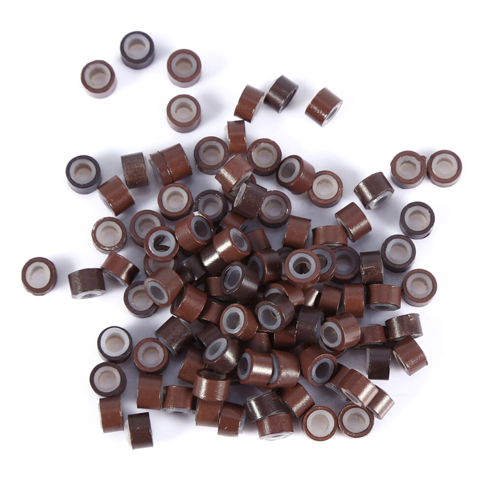 100Pcs Silicone Micro Beads Extension Kit