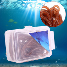 10cm Worm-Shaped Fishing Lure Baits Soft PVC Enchanting Swimming Action