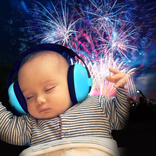 Babys Ohrstöpsel Alternativ Blau 2