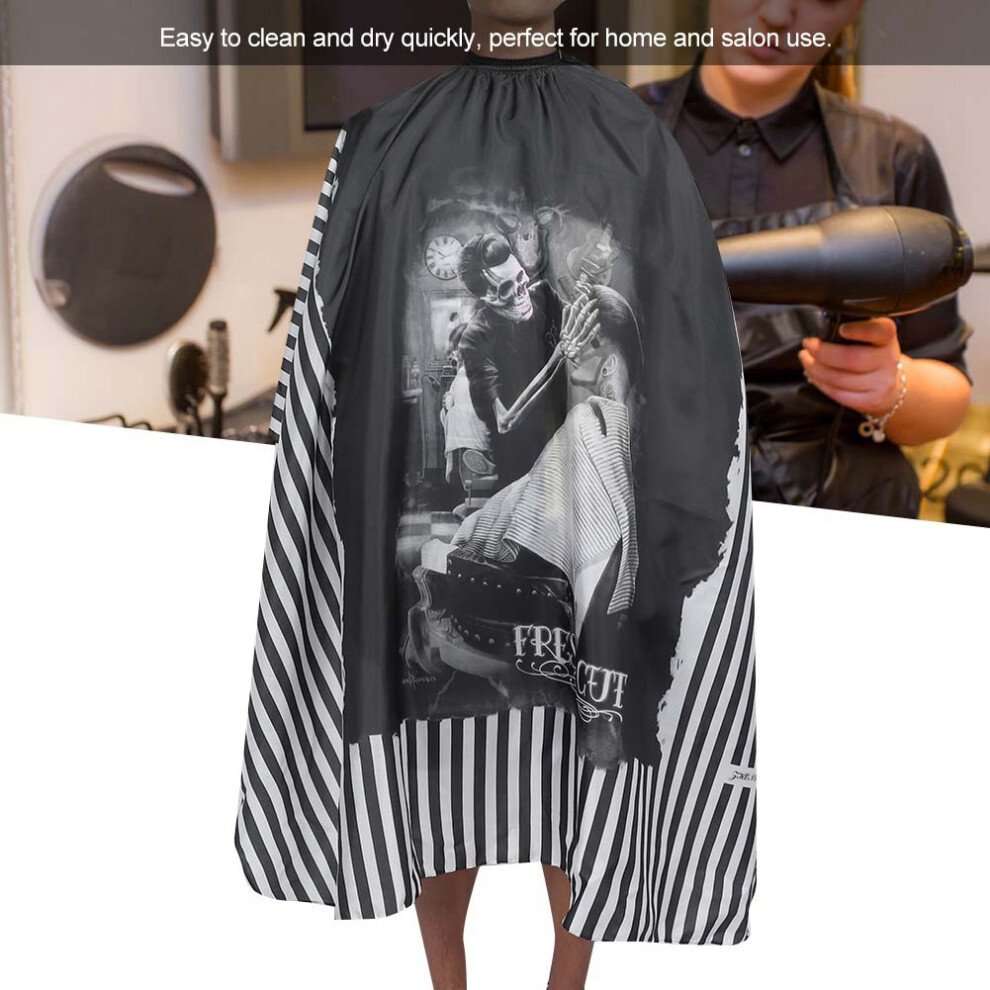 Salon Haircut Cape with Stripes