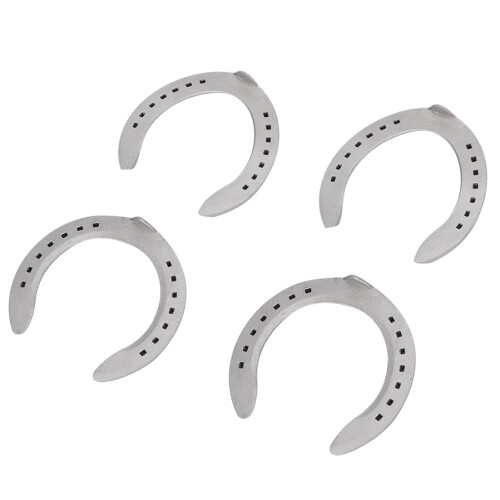 4 Piece Aluminium Alloy Horseshoe Set 1
