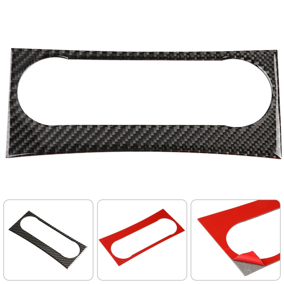 Carbon Fiber Center Console Trim For W204 2005-2012 Glossy Easy Fit 7891393201012