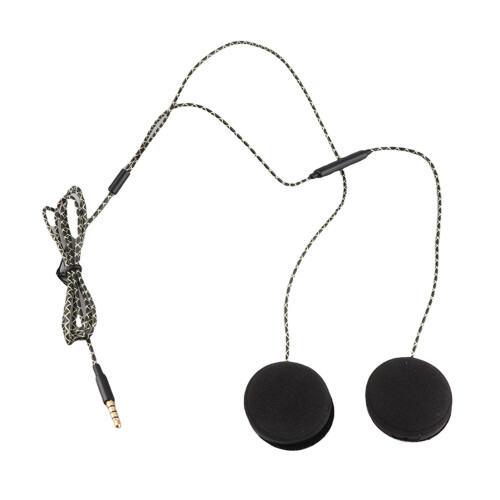 Motorcycle Helmet Speakers Hands Free Black 2