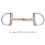 Stainless Steel Dee Bit Snaffle Horse Bit with Copper & SS Rollers, 298g 2