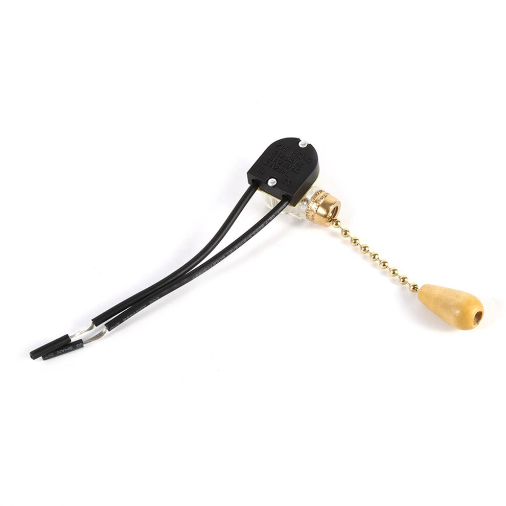 4Pcs Vintage Pull Chain Switches For Ceiling & Wall Lamps 250V 125V 7681393128088