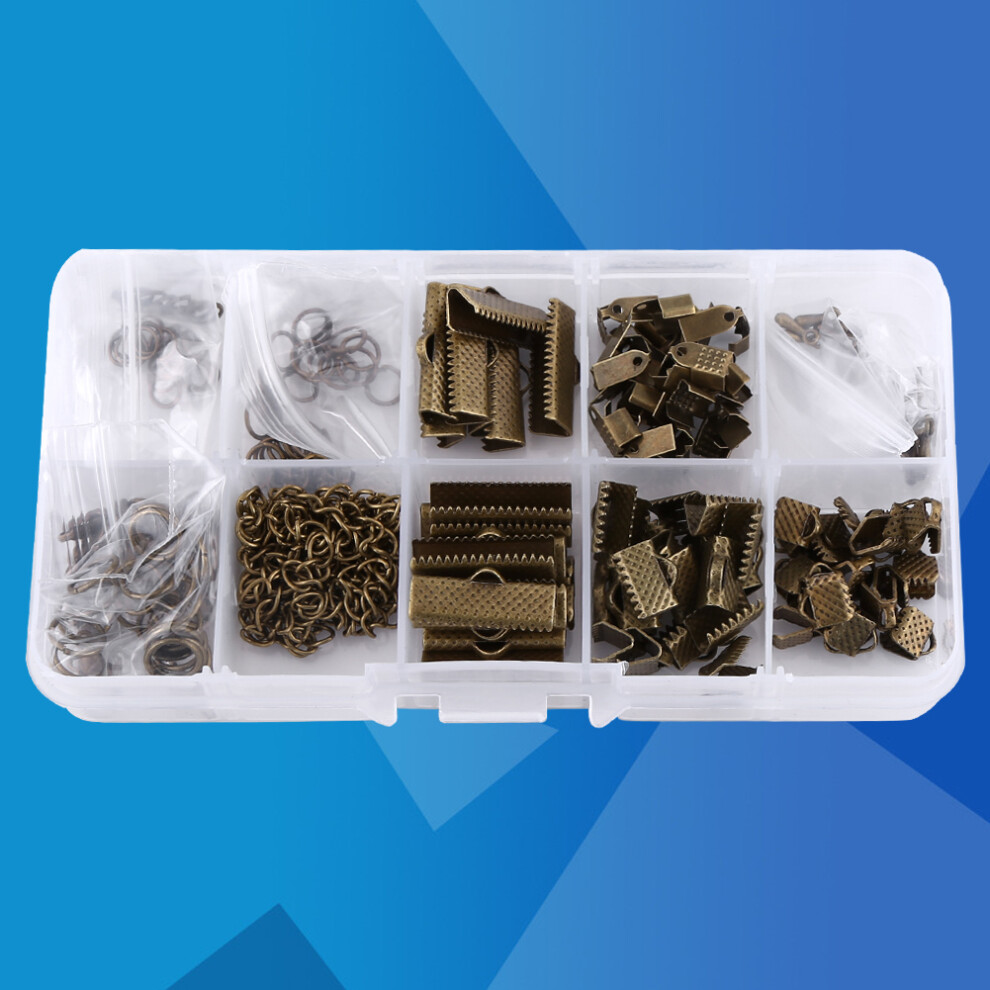 Bronze Craft Findings Assortment 200Pcs 7444352857555