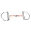 Stainless Steel Dee Bit Snaffle Horse Bit with Copper & SS Rollers, 298g 16