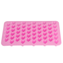 Handmade Food Grade Silicone Fondant Mold - Pink, 18x11cm