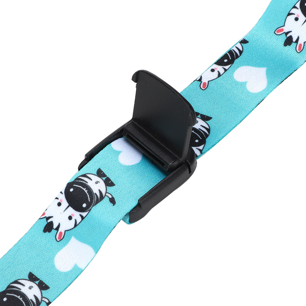 Baby Zebra 2.5cm Adjustable Silicone Feeding Bottle Strap Tether for Strollers