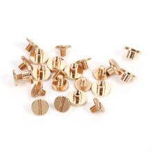 10pcs Brass Button Studs 5-8mm