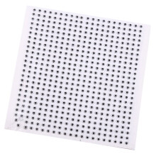 500pcs 3D Fishing Lure Eyes, Silver, 5mm, DIY Baits Craft Accessories