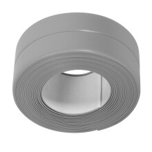 Grey Self Adhesive Bath and Wall Sealing Strip 38mm x 3.2m for Kitchen & Basin /