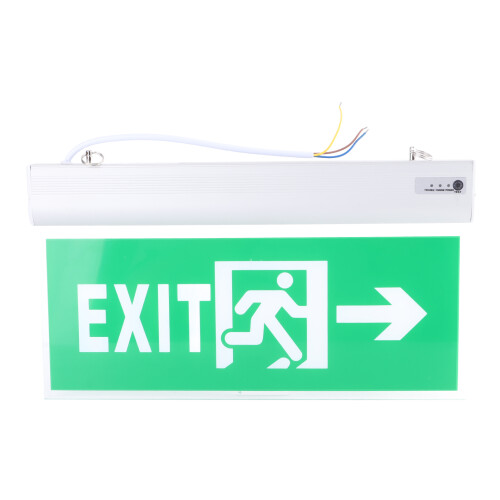LED Notausgang Acryl Schild