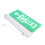 LED Notzeichen Acryl Rechts 5