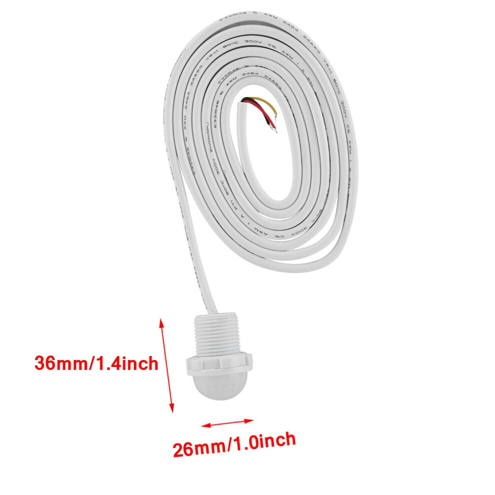 Human Body Induction Sensor Switch Dc5-24V Infrared For Corridors & Bathrooms 7891393205430