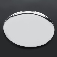 Silver Round Snack Tray 28cm Stainless Steel