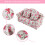 1/12 Scale Sofa Set with Cushions 6