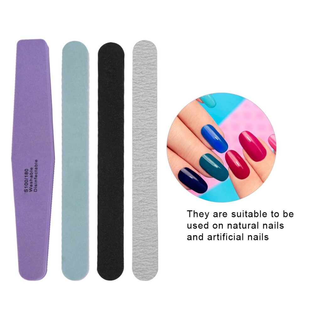 8 Pcs Manicure & Pedicure File Set