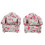 1/12 Scale Sofa Set with Cushions 3
