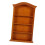 1:12 Miniature Wood Bookshelf Cabinet 16