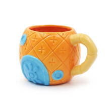 Fruit Shaped Coffee Cup, Cute Ceramic Coffee Milk Cup Tea Cup, Ceramic Pineapple Cup, Home Office Wa