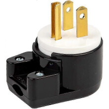 90 Grad USA Kanada männlicher Stecker 5-15P 3-poliger DIY-Stecker. 15A 125V USA 3Pin
