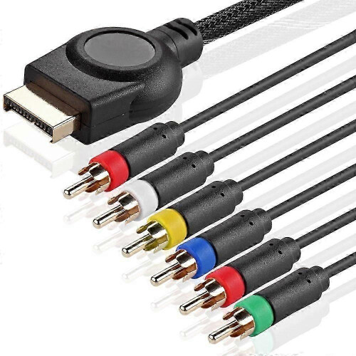 Ps3 Ps2 Component Av Cable (6 πόδια) Premium υψηλής ανάλυσης Hdtv Component Rca Audio Video Cable για Sony Playstation 3