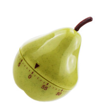 Mechanical Winding 60Minute Pear Shaped Timer Not Need Battery