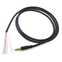 Kopfhörerkabel 3,5 mm männlicher Steckerstecker Kabelleitung für Kingston Hyper X Cloud II Core Pro Cloudx Stinger Revolver S