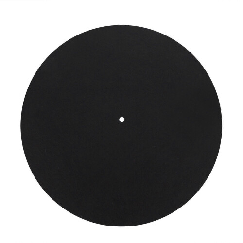 1Pcs Ultra Thin Anti-Static LP Vinile Giradischi Pad per Phonographi Flat Soft Mat Reco