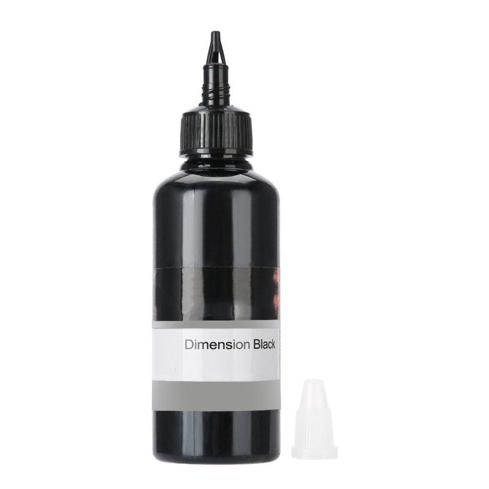 Black 100Ml Natural Plant Tattoo Ink Body Paint Pen For Semi-Permanent Makeup