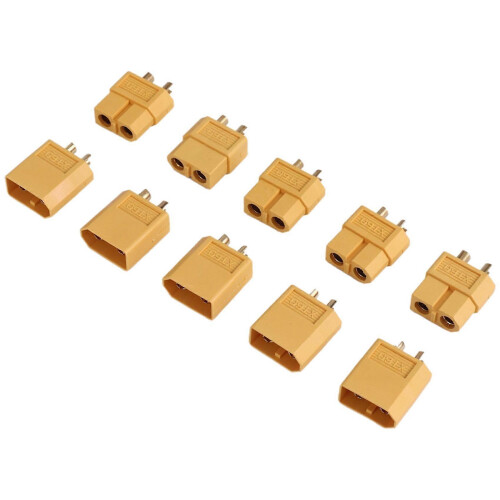 XT60-Steckerpaare – Pack mit 5 Paaren 2