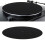 1Pcs Ultra Thin Anti-Static LP Vinile Giradischi Pad per Phonographi Flat Soft Mat Reco 3