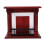 Rose Wood Miniature Fireplace Dollhouse Accessory 1