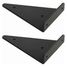 Schwimmendes Metall-Dreieck-Regalhalterung, verdecktes Blindwandregal-Halterung, Schlafzimmer-Wohnzimmer-Badezimmer-DIY-Dekorationshalterung