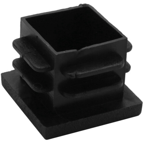 12 Pcs 19mm x 19mm Blanking Eindkappen Vierkante Buis Insert Plastic 2