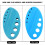 Microblading Pen Rack Silicone Ink Cup Holder - 11 x 6cm, Multiple Colors 4