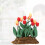 Tulip Decoration for 1:12 Dollhouse 1