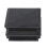 Coprimenti quadrati di plastica 80mm x 80mm Inserti tubi Plug terminale 2 pezzi 3