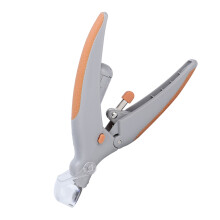 Pet Nail Clipper with LED Light & 5X Magnifier, Grey, 14.5x9 cm