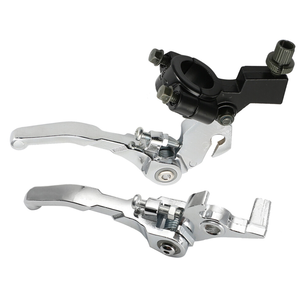 7/8'' Handlebar Folding Brake Levers Clutch Levers For Dirt Pit Bike Aluminium 3001393132603