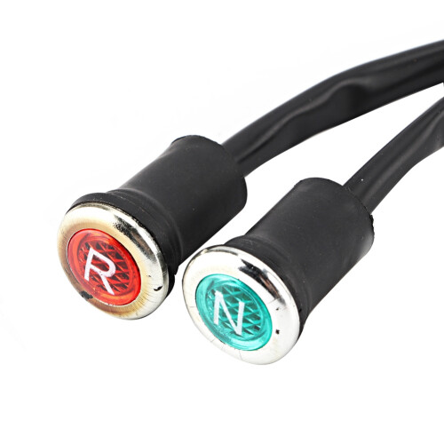 Motorcycle Neutral Reverse Indicator Lights for 90cc-300cc ATV, Red and Green