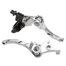 Precision 7/8" Handlebar Folding Brake and Clutch Levers for Pit Dirt Bike