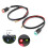 Motorcycle Neutral Reverse Indicator Lights for 90cc-300cc ATV, Red and Green 9