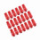 Red Racing Wheel Nuts M12x1.5 20 Pack 16