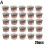 25/50 τμχ Κύπελλο Επιδόρπιο Με Καπάκι Διαφανή Πλαστικά Ποτήρια Για Κουτί Παγωτού 2