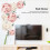 Peony Flower Pattern Wall Sticker 40x60cm Removable Bedroom Decor 4