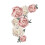 Peony Flower Pattern Wall Sticker 40x60cm Removable Bedroom Decor 7