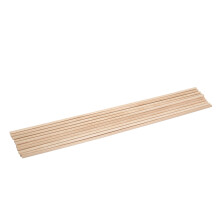 10pcs Wooden Art Dowels 0.4CMx30CM for DIY Crafts Kids Art Supplies